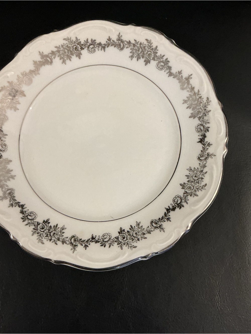 Vintage Corsage Belcrest 10 1/2" dinner plate discontinued piece made in germany
